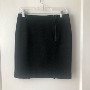 Burberry grey wool mini skirt